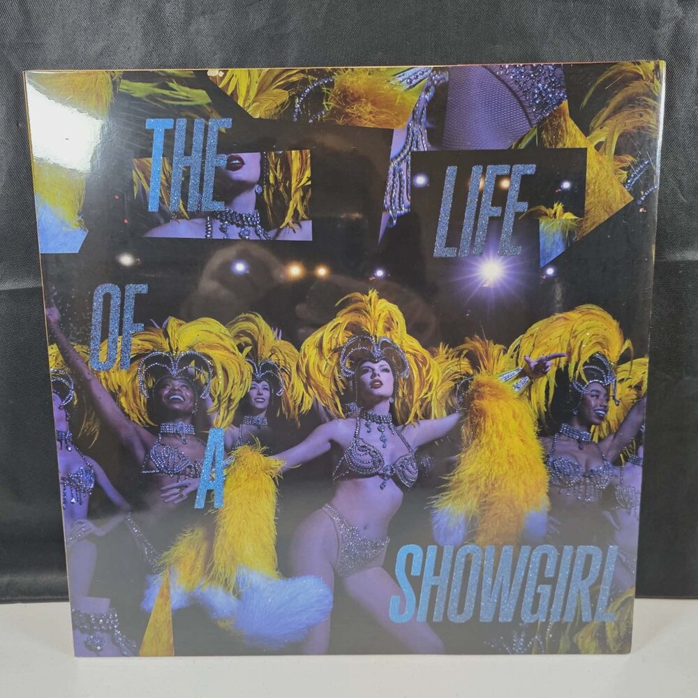 TAYLOR SWIFT LIFE OF A SHOWGIRL BLUE VINYL ALBUM NEW SEALED